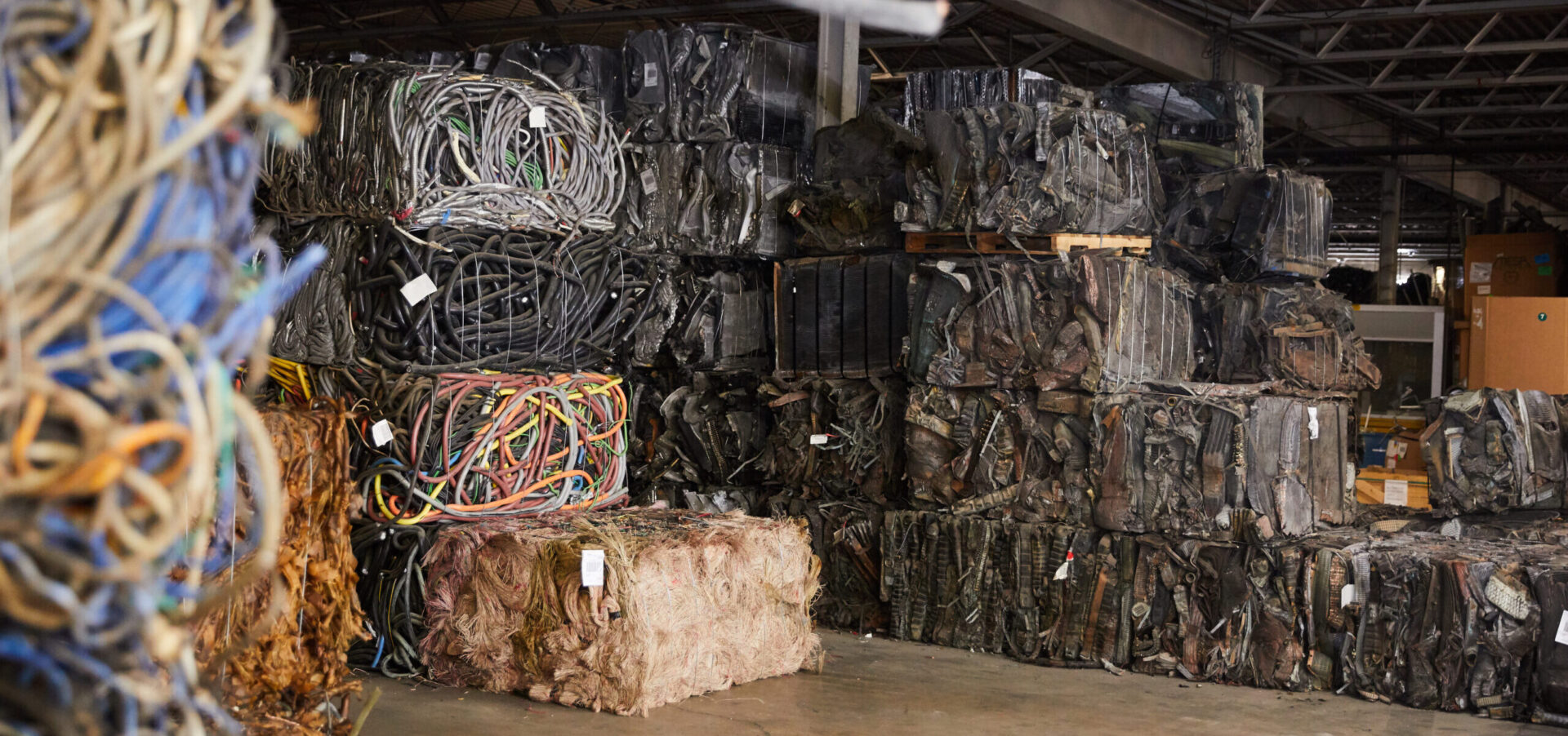 A room filled with lots of different types of wires.